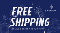 Free Shipping Sparkles Animation Image Preview