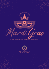 Mardi Mask Flyer Image Preview