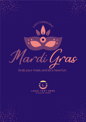 Mardi Mask Flyer Image Preview