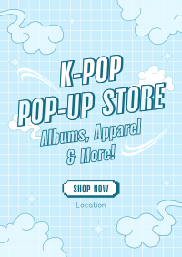 Kpop Pop-Up Store Flyer Image Preview