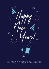 New Year Cheers Favicon | BrandCrowd Favicon Maker