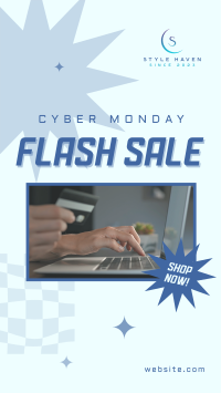 Cyber Flash Sale Facebook story Image Preview