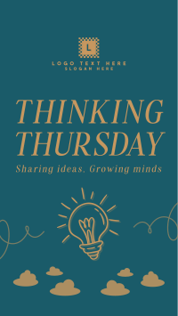 Thinking Thursday Ideas YouTube Short Design