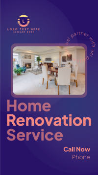 Home Renovation Services YouTube Short Image Preview