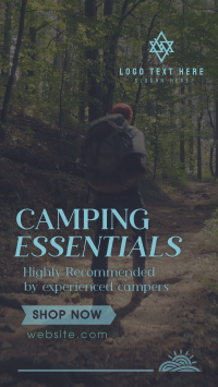 Mountain Hiking Camping Essentials YouTube short Image Preview