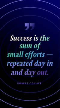 Business Success Quote Instagram Reel Image Preview