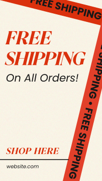 Contemporary Generic Shipping YouTube Short Design