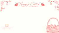 Easter Bunny Zoom background Image Preview