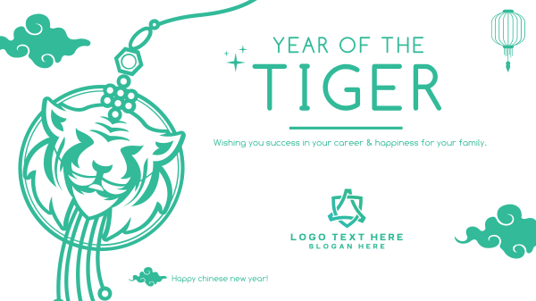Tiger Lantern Facebook Event Cover Design Image Preview