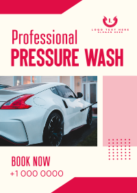 Power Washer Business Flyer Image Preview
