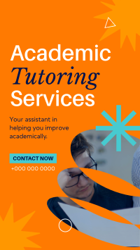 Academic Tutoring Service Facebook story Image Preview