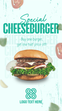 Special Cheeseburger Deal TikTok Video Design