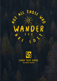 Wanderer Poster Design