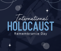 Holocaust Memorial Day Facebook Post Design