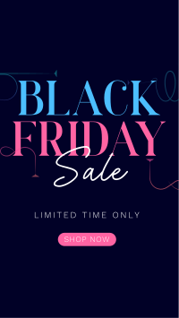 Classic Black Friday Sale TikTok Video Image Preview