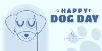 Dog Day Celebration Twitter post Image Preview