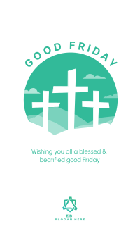 Good Friday Instagram story Image Preview