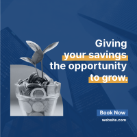 Grow Your Savings Linkedin Post Image Preview