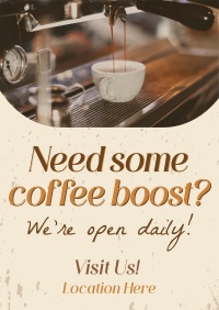 Coffee Customer Engagement Flyer Design