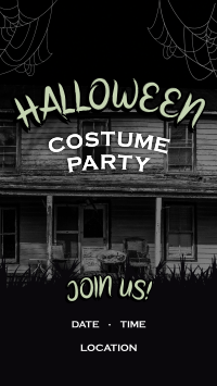 Haunted Halloween Party TikTok Video Preview