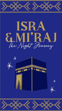 Isra and Mi'raj Instagram Story Design