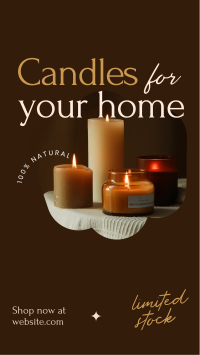 Aromatic Candles Facebook story Image Preview