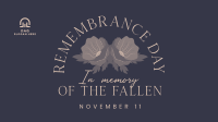 Day of Remembrance Animation Image Preview