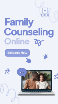 Online Counseling Service Instagram Story Design