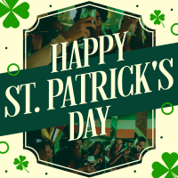 St. Patrick's Celebration Instagram Post Design