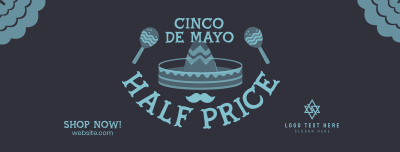 Cinco De Mayo Promo Facebook cover Image Preview