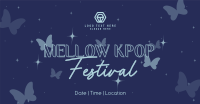 Mellow Kpop Fest Facebook Ad Design