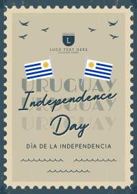 Uruguay Independence Day Flyer Design