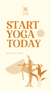 Start Yoga Now Instagram Reel Design