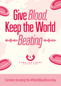 Blood Donation Poster Design