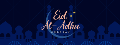 Eid ul-Adha Mubarak Facebook cover Image Preview