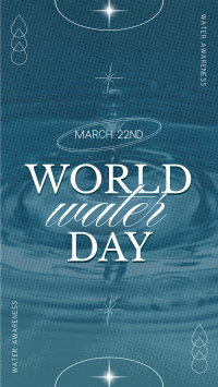 World Water Day Greeting YouTube short Image Preview