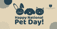 National Pet Day Facebook Ad Design