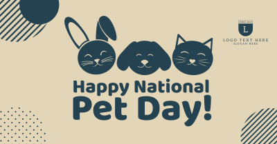 National Pet Day Facebook ad Image Preview