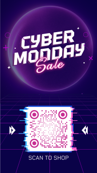 Cyber Monday Sale TikTok Video Image Preview