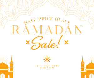 Blessed Ramadan Sale Facebook post Image Preview