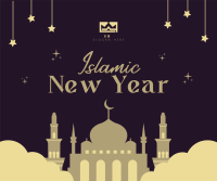 Muharram Islamic New Year Facebook post Image Preview