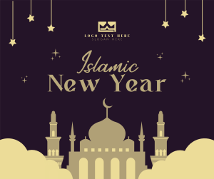 Muharram Islamic New Year Facebook post Image Preview