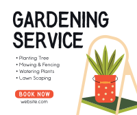 Gardening Service Offer Facebook Post Design