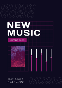 Upcoming Music Tracks Poster Image Preview