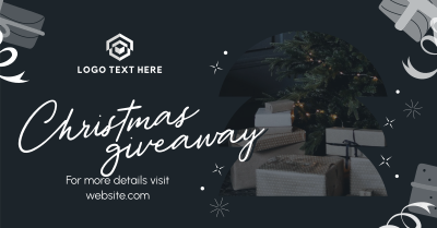 Christmas Giveaway Facebook ad Image Preview