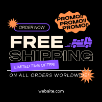 Worldwide Shipping Promo Linkedin Post Image Preview