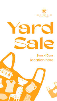 Decluttering Yard Sale TikTok video Image Preview