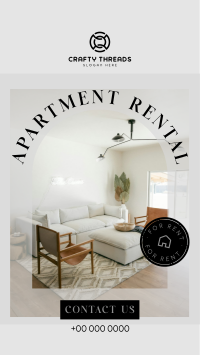 Apartment Rental Minimalist TikTok video Image Preview