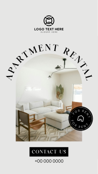 Apartment Rental Minimalist TikTok Video Design