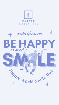 Be Happy And Smile Instagram Reel Image Preview